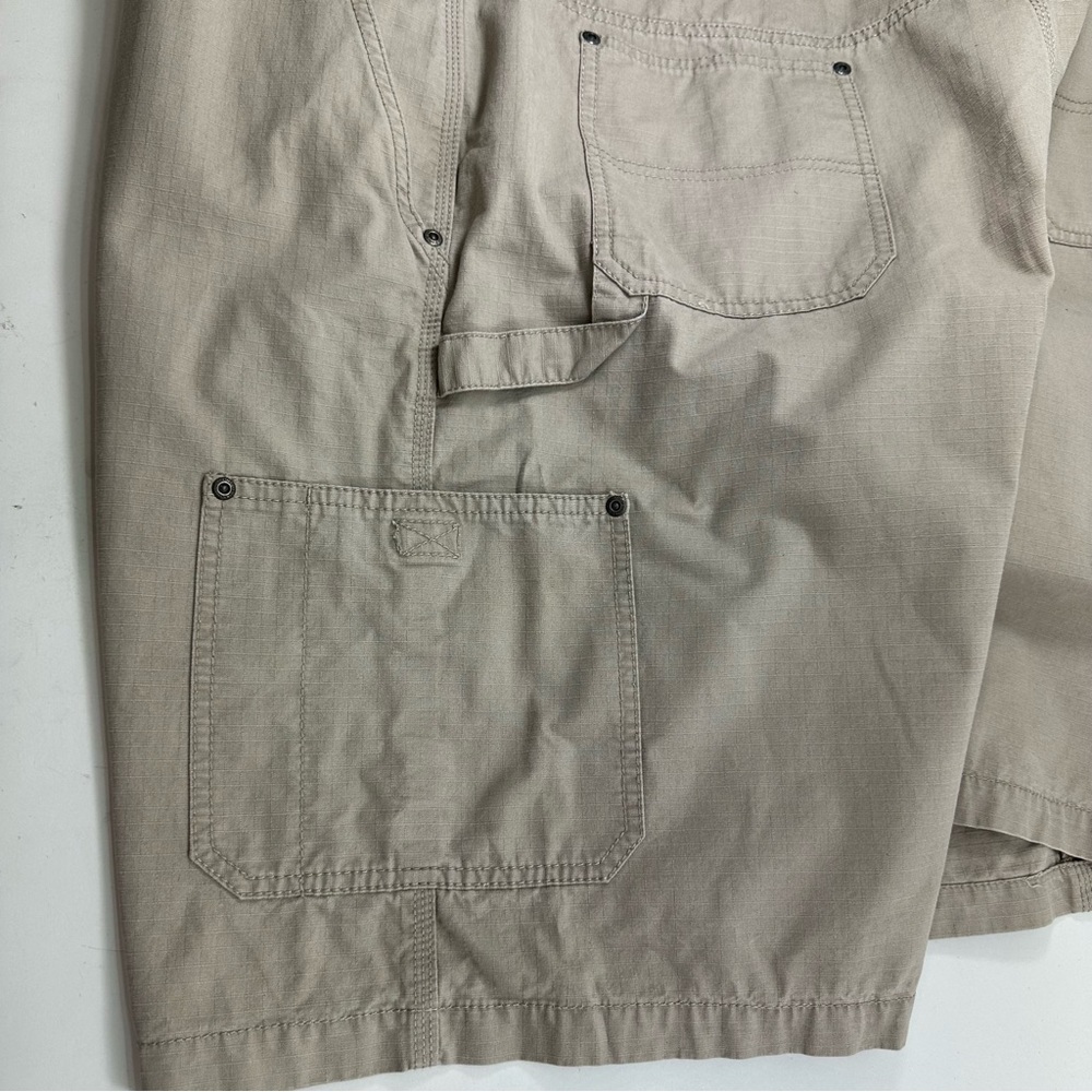 Schmidt Workwear Tan Cargo Shorts Men’s 44 Cotton Carpenter - Picture 6 of 10